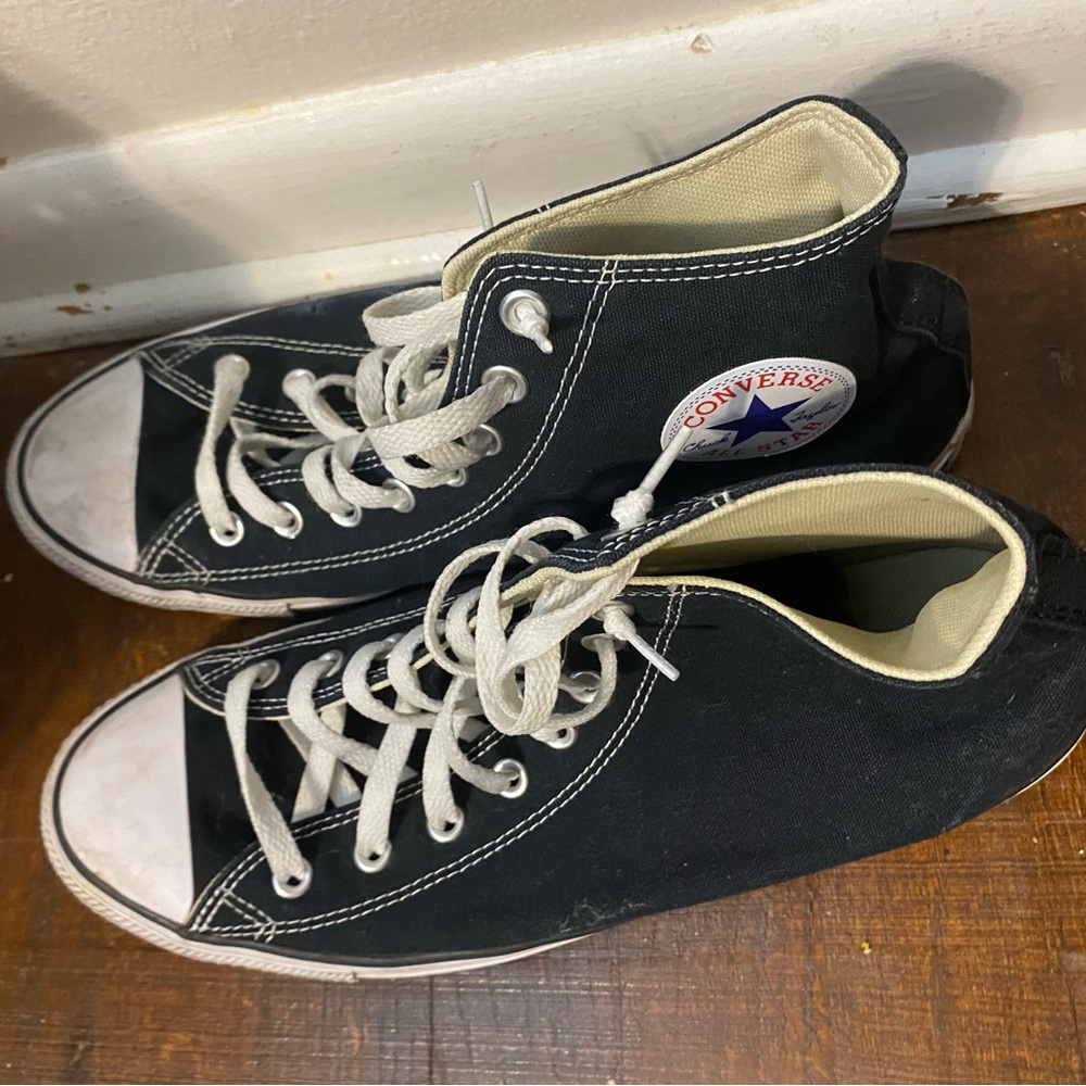 Converse Black High-Top Sneakers